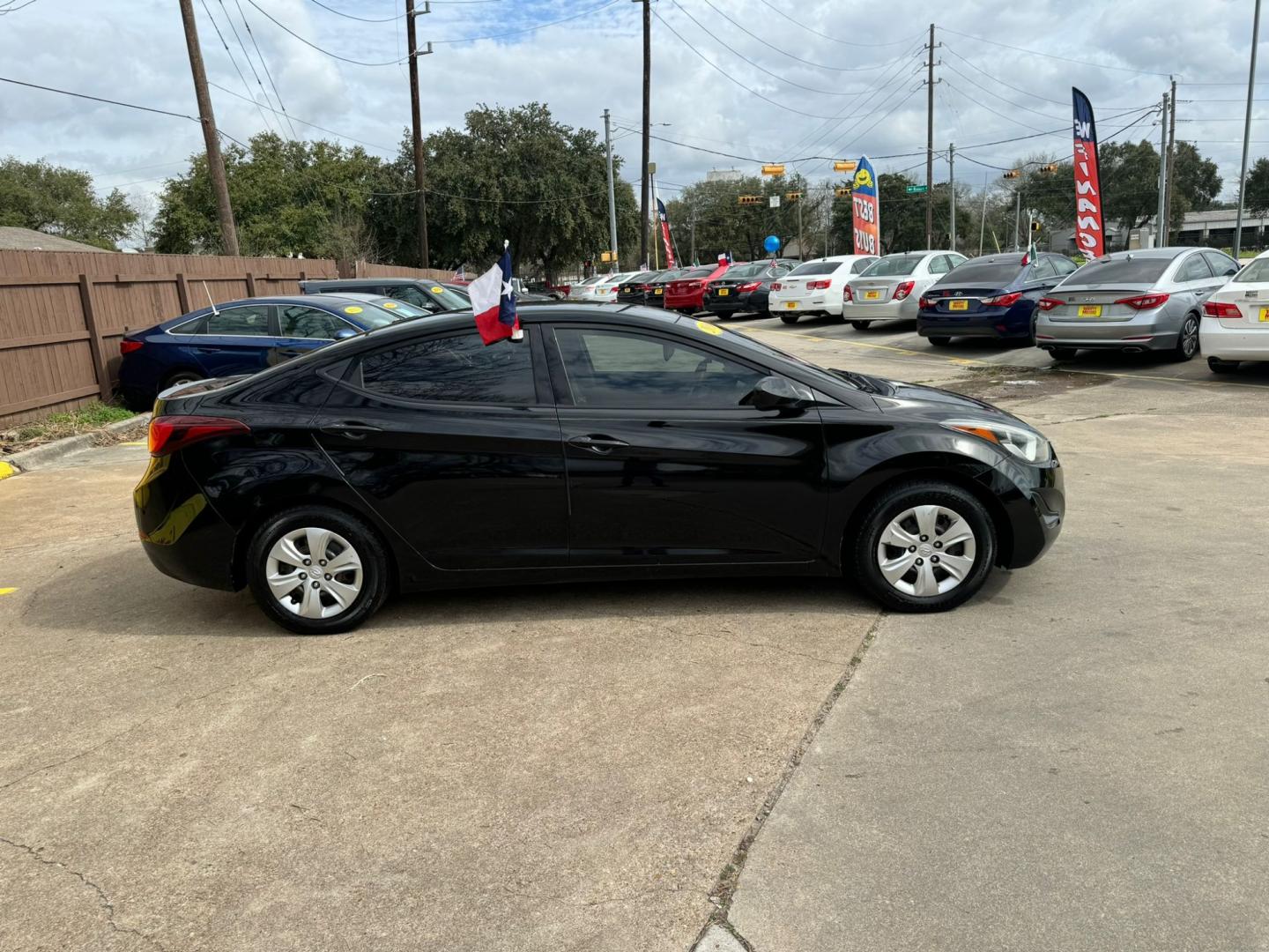 2016 Hyundai Elantra (KMHDH4AEXGU) , located at 16710 Clay Rd., Houston, TX, 77084, (281) 859-7900, 29.834864, -95.656166 - Photo#1